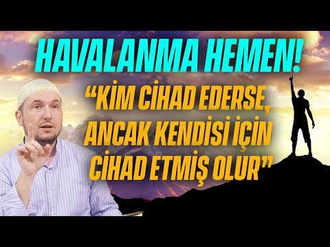 Havalanma hemen! “Kim cihad ederse, ancak kendisi için cihad etmiş olur” / 15.03.2016 / Kerem Önder