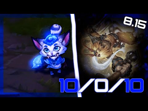 Gnar VS Wukong (his counter) | 8.15 Unranked Draft Full Gameplay