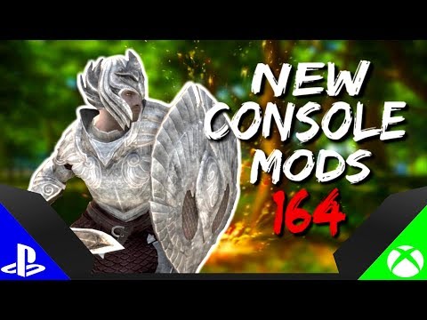Skyrim Special Edition: ▶️5 BRAND NEW CONSOLE MODS◀️ #164 (PS4/XB1/PC)