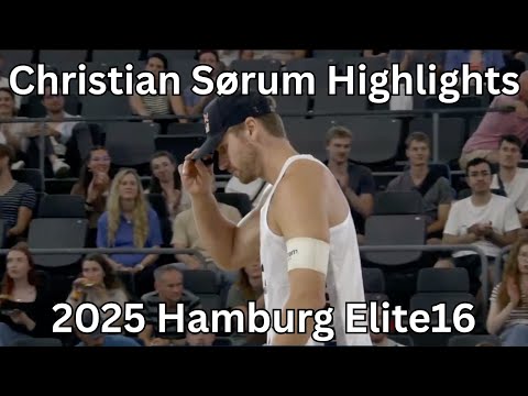 Christian Sørum Highlights | 2025 Hamburg Elite16 | Beach Volleyball Highlights