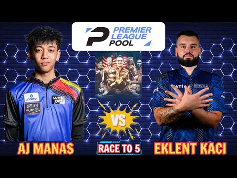 AJ MANAS vs EKLENT KACI  - WHO WINS THIS? PREMIER LEAGUE POOL