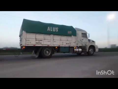 CAMIONES EN RUTA NAC. 158 , SAN FRANCISCO , CORDOBA , ARGENTINA , VIDEO 318
