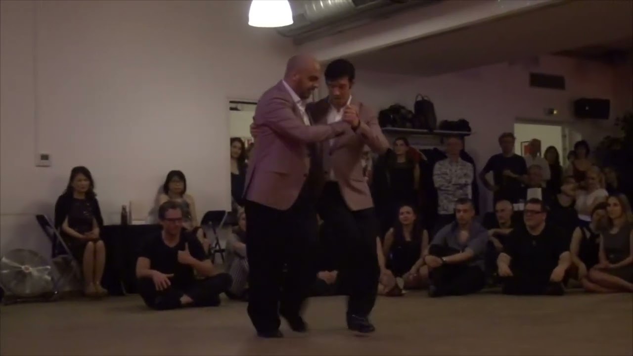 Vito Muñoz & Claudio Cardona: "El latigo" @ Milonga Chat Lo Ves Parijs