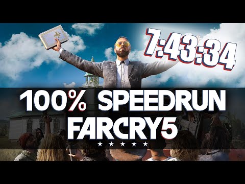 Far Cry 5 100% Speedrun 7:43:34
