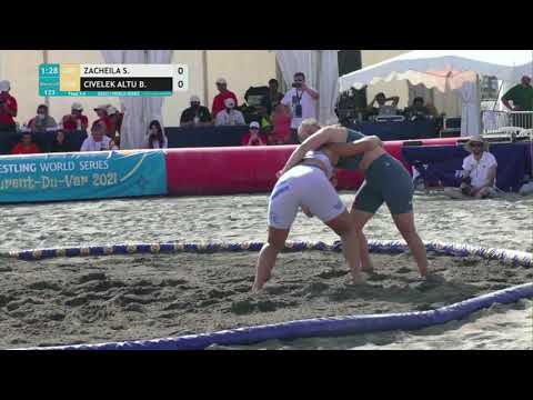 BRONZE Women's BW - +70 kg: S. ZACHEILA (GRE) v. B. CIVELEK ALTU (TUR)