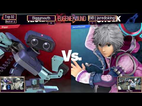 Biggymouth (ROB) vs jaredisking1 (Shulk) - Ultimate Singles Winners Top 32 - EugeneBound
