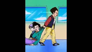 Vegeta Drags Goten & Trunks😂 | Dragon Ball GT #shorts