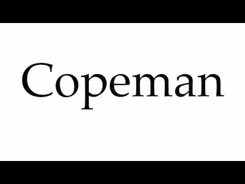 How to Pronounce Copeman