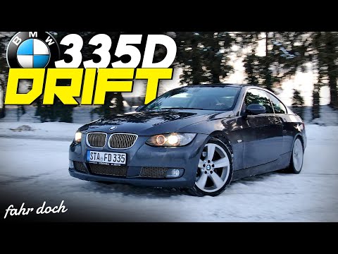 BMW E92 335d Driften im Schnee | Projektauto | Fahr doch