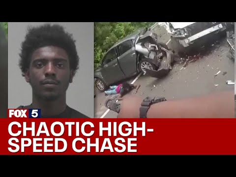 Man steals patrol car, prompts high-speed chase | FOX 5 News