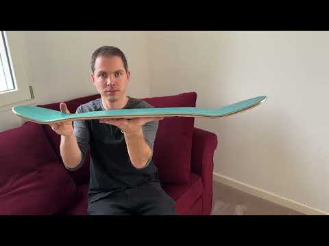 2HEX Skateboard Deck 360 View