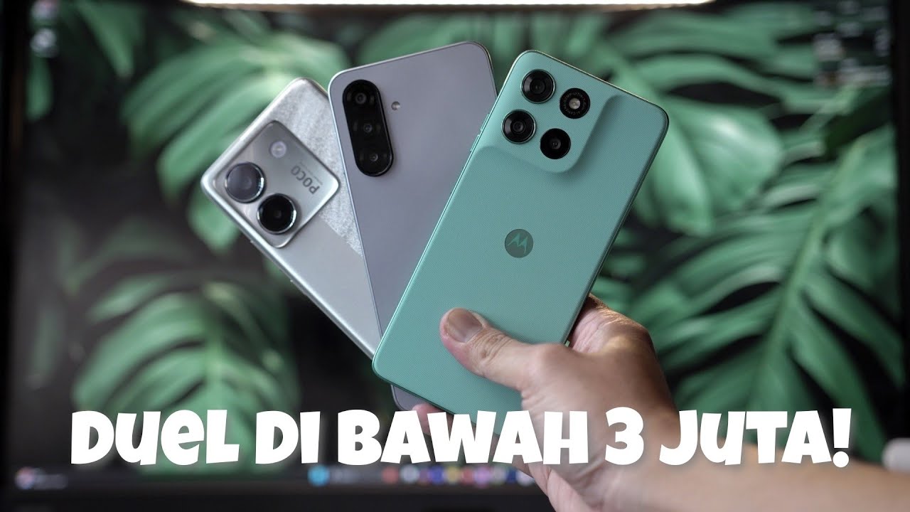 Duel Di Bawah 3 Juta di Akhir Tahun 2025! moto g57 POWER vs Poco M7 Pro vs Samsung A17