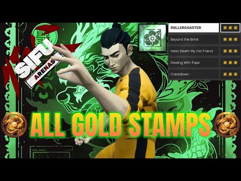 SIFU | DRAGON ARENAS' | WOOD ARENA ( ALL GOLD 🥇STAMPS COMPLETED )🔥🐲