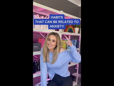 😱 Habits that can be related to anxiety - Dr Julie 👩🏼‍⚕️ #shorts