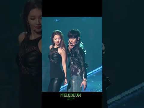 Jun ho of 2 PM with Bae Suzy of Miss A  setting the stage on fire