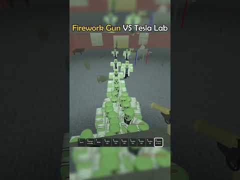 One Firework Gun vs Tesla’s Zombie Lab 🎆🧟 | Dead Rails