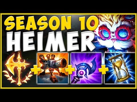 WHY ARE HEIMER TURRETS ABLE TO STACK NEW CONQ?? HEIMERDINGER SEASON 10 GAMEPLAY! - League of Legends