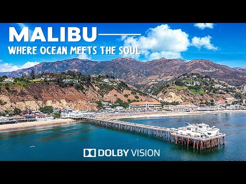 Malibu 4K Scenic Relaxation | Epic 4K Journey Through Paradise Landscapes