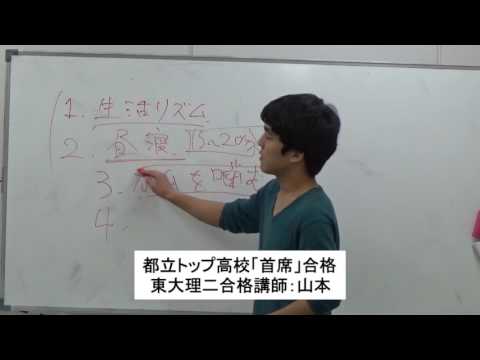 受験勉強の睡魔と集中力
