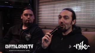 CAPITAL CHAOS TV Interview with BRIAN & BRAD of NILE