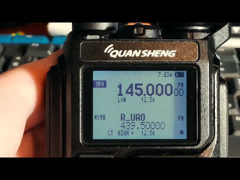 #Quansheng K5. #Karina. Секретный(скрытый) режим поиска частоты (частотомер).