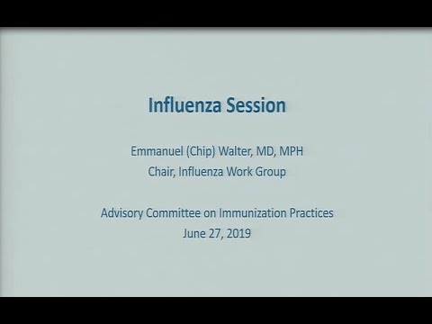 June 2019 ACIP Meeting - Agency Updates; Influenza Vaccines
