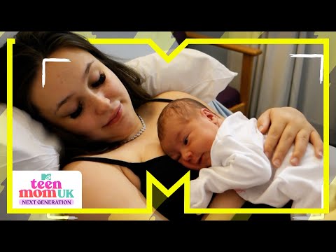 Amelia Gives Birth To Baby Delilah-Mae | Teen Mom UK: Next Generation 3