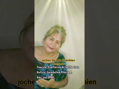 "Exaltación de la Sta Cruz" por Guindalina Ribera A. en sus 300 años de mi pueblo Cayubaba, sep 2004