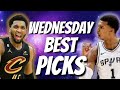 NBA Best Bets Picks Player Props Analysis Predictions FREE Today Wednesday February 4th