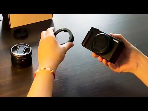 Installation of FotoZ Wide Lens on ZV-1 M2