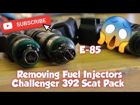 How to: Remove Fuel Injectors on a Scat Pack 392 Dodge Challenger