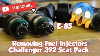 How to: Remove Fuel Injectors on a Scat Pack 392 Dodge Challenger