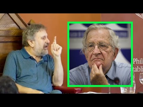 Slavoj Zizek — Chomsky is behind accusations that I am racist