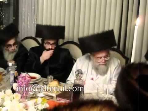 Toldos Aharon Rebbe @ a Melave Malka in R' N. Greenfeld's house - Cheshvan 5771