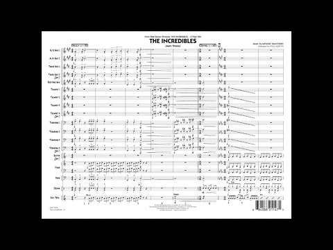 The Incredibles by Michael Giacchino/arr. Paul Murtha
