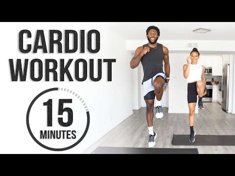 15 Minute High Intensity Cardio Workout (With Modifications)