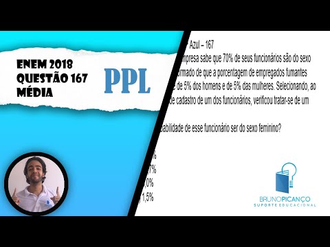 [ENEM 2018-PPL] Questão 167 📘#96-PROBABILIDADE