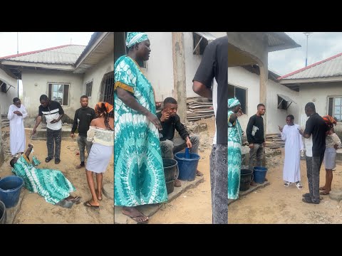 Wife turned her husband into a houseboy using juju but Young Prophet cur$€d her to be BL?nd