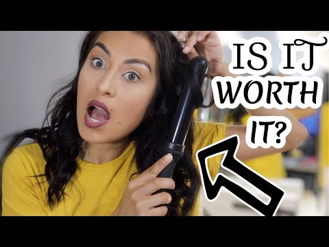 Easy and Simple Hair Tutorial with L'ange Ondule Wand...