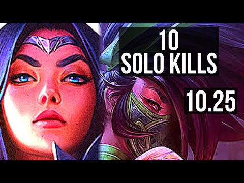 IRELIA vs AKALI (MID) | 10 solo kills, Godlike, 300+ games | EUW Diamond | v10.25