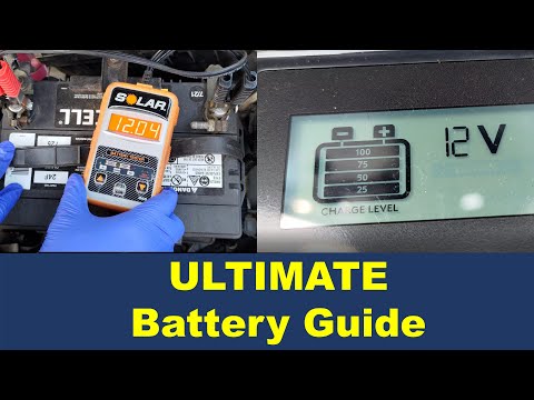 How to Check Voltage, Load Test, and Charge a 12 Volt Lead Acid (SLI) Car Battery
