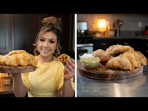 How To Make the BEST FLAKY CHICKEN EMPANADAS, Better Than Restaurant & Super Easy!!!