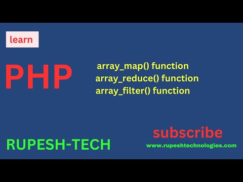 Php Array Map Function Tutorial In Hindi