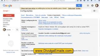 Como enviar emails usando o SMTP do Gmail