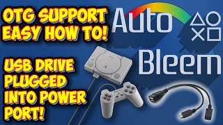 AutoBleem OTG Support For PlayStation Classic! Easy How To Guide!