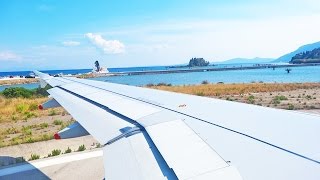 preview picture of video 'Germania Airbus A319 D-ASTC Take Off at Corfu Airport LGKR CFU [1080p HD]'