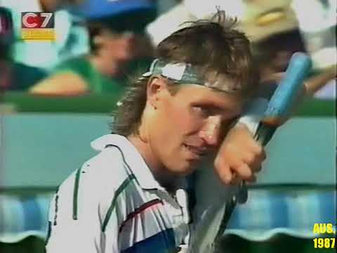 Stefan Edberg v Pat Cash Australian Open 1987 Final