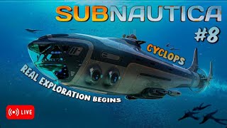🚨“Going Deep to Wake the Dragon 🐉 | Subnautica Lava Zone LIVE” #subnauticagameplay  #shortlive