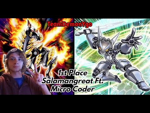 1st Place Salamangreat Ft. Micro Coder | Yu-Gi-Oh Remote Duel Case Tournament