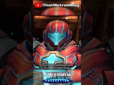 Samus And Her Suit Are Starting To Feel The Effects Of Phazon | Metroid Power Suit Review #shorts